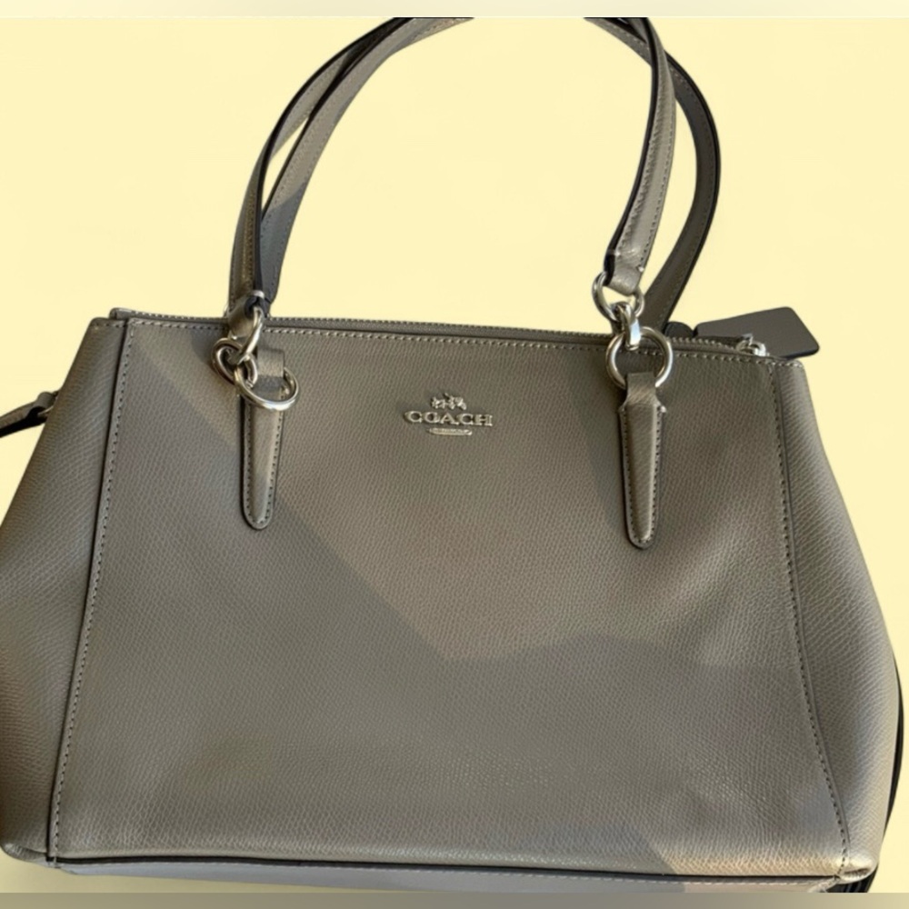 Coach Crossbody Taupe Purse